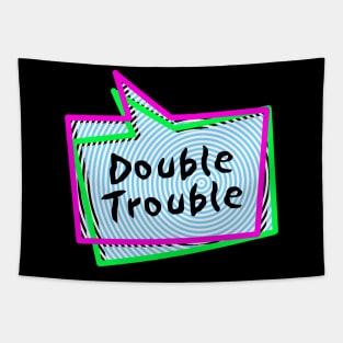 Double Trouble Tapestry