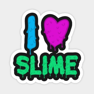 I Love Slime Magnet