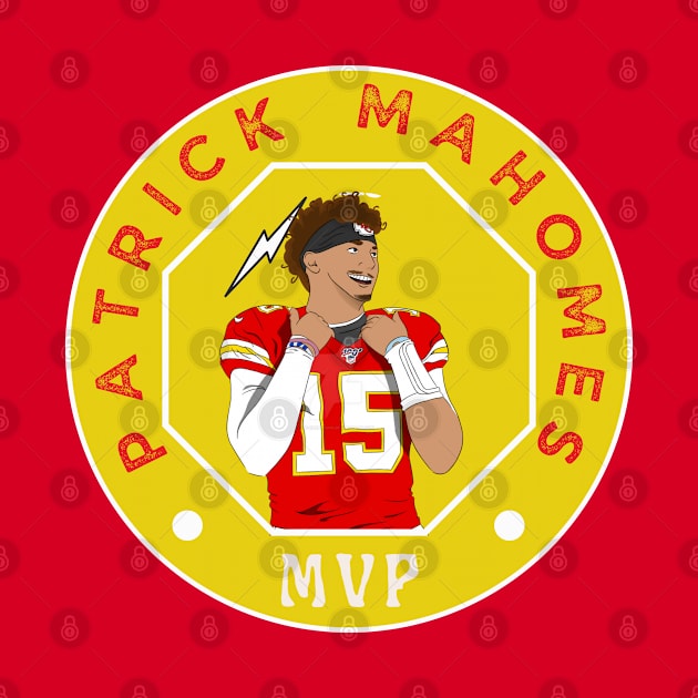 PATRICK MAHOMES MVP CHIEFS KANSAS CITY by Lolane