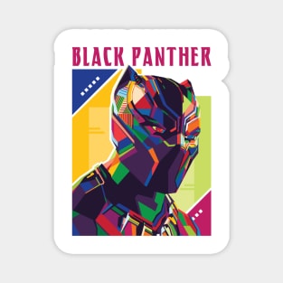 BLACK PANTHER WPAP FANART Magnet