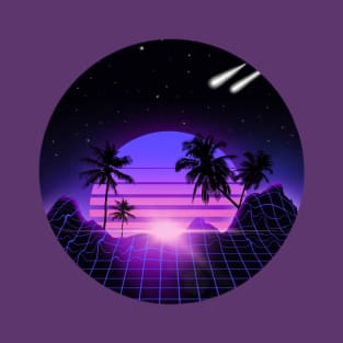 RETROWAVE LANDSCAPE T-Shirt