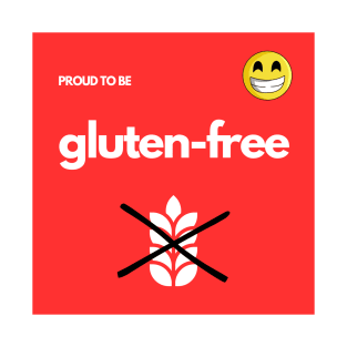 Proud To Be Gluten-Free - Red T-Shirt