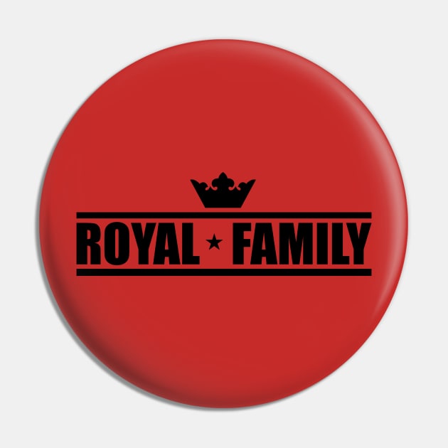 Royal family black Pin by God Given apparel