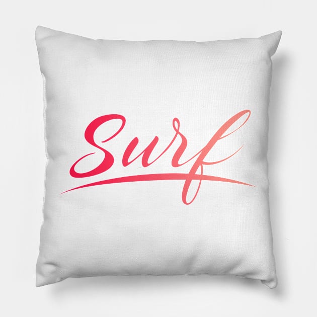 Surf Pillow by LaPetiteBelette