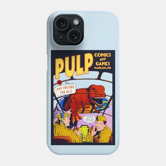 Pulp T-Rex Phone Case by PULP Comics and Games