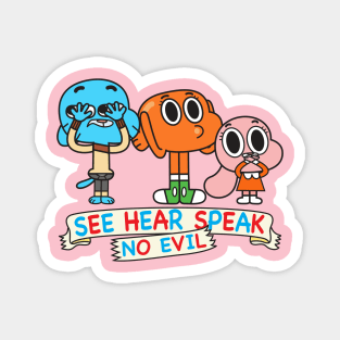 Gumball Darwin Anais No Evil Magnet