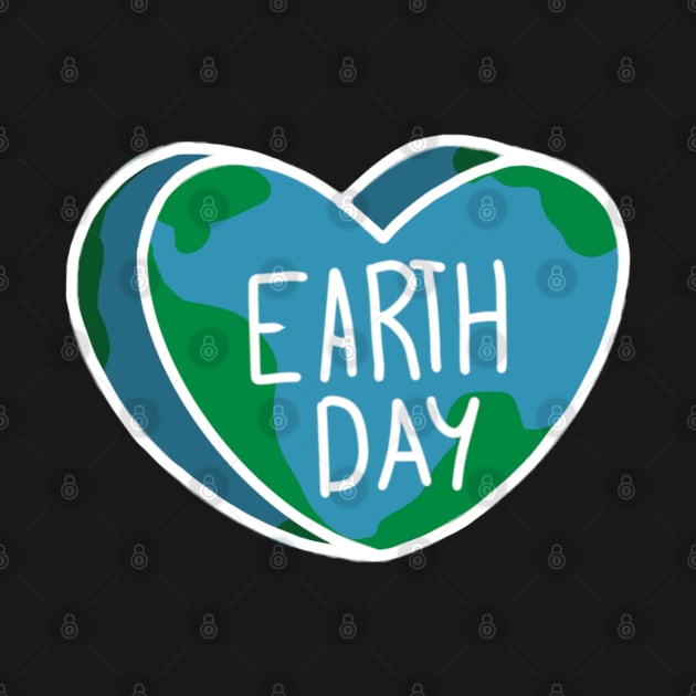 Earth Day Heart by ROLLIE MC SCROLLIE