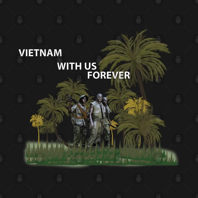 The Three Servicemen - Vietnam Memorial w Jungle wo Bkgrd by twix123844