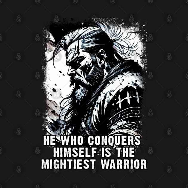 Ancient viking warrior Norse Mythology Powerful words of wisdom courage strength and bravery by Naumovski