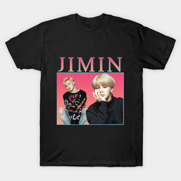 BTS - Jimin retro style - K Pop - T-Shirt | TeePublic AU