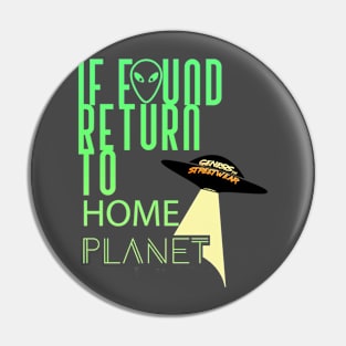 Genesis Streetwear - Return to home Green Ombre Pin