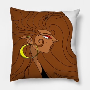 Baila (large front image) Pillow