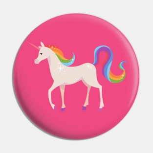 Rainbow Unicorn Pin