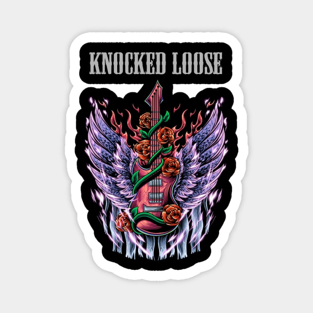 KNOCKED LOOSE BAND Magnet by MrtimDraws