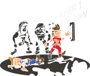 Player 1 Insert Coin Magnet