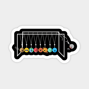 Astrophysicis Planets Newtons Cradle Magnet