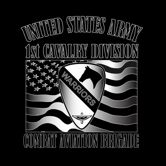 1st Cavalry Division- Combat Aviation Brigade by Relaxed Lifestyle Products