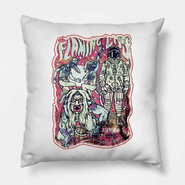 flaming lips Pillow by airwalk shoes