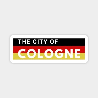 The City of Cologne Germany in Europe Magnet