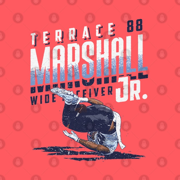 Terrace Marshall Jr. Carolina Player Name by Chunta_Design