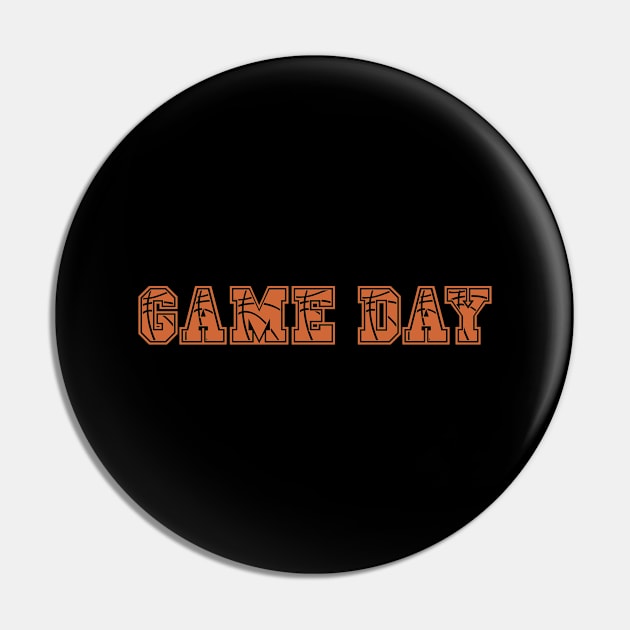 Game Day Basketball Lover Basketball Player Funny Basketball Pin by smartrocket