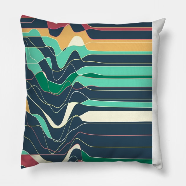 Don´t Move IX Pillow by Metron