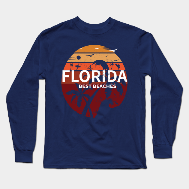 Florida T-Shirts Vintage FL Tee Vintage Florida Retro Tee Design ...