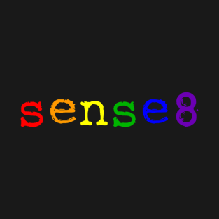 Rainbow Sense8 Logo T-Shirt