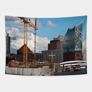 HAMBURG HARBOR SOUND Tapestry