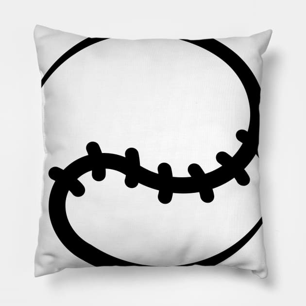 Baseball Design Pillow by FromBerlinGift