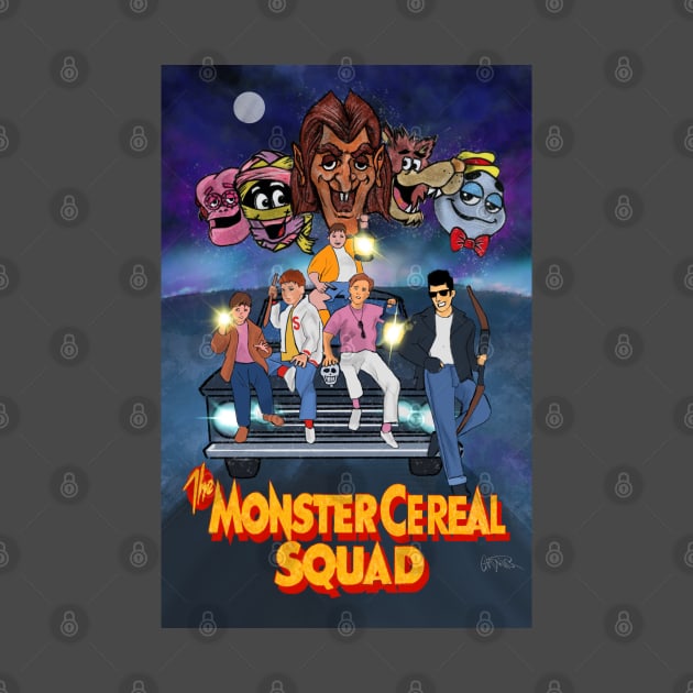 The Monster Cereal Squad by Elizachadwickart 