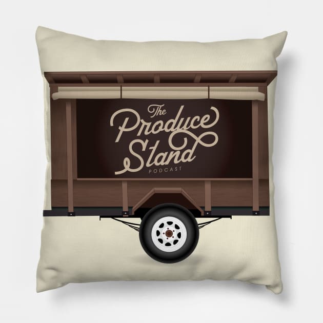 The Produce Stand Podcast Image Pillow by Produce Stand Podcast