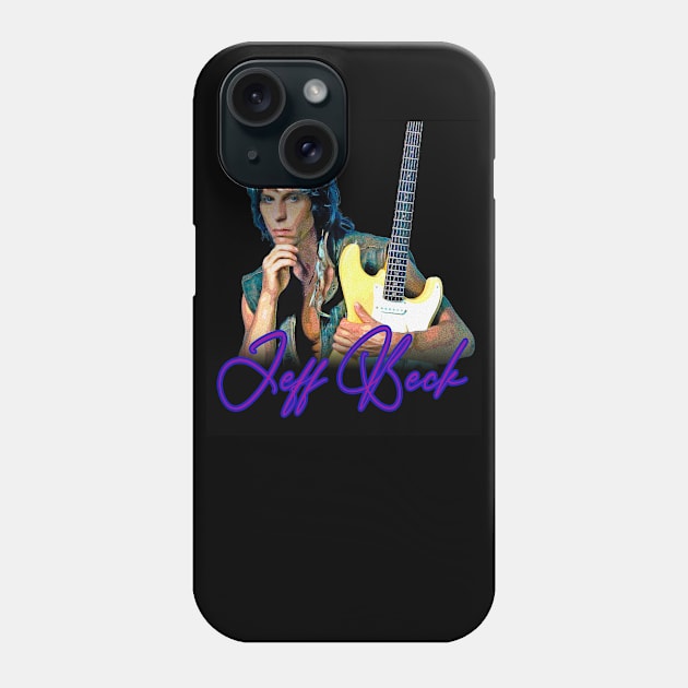 Jeff Beck Phone Case by Designs That Rock