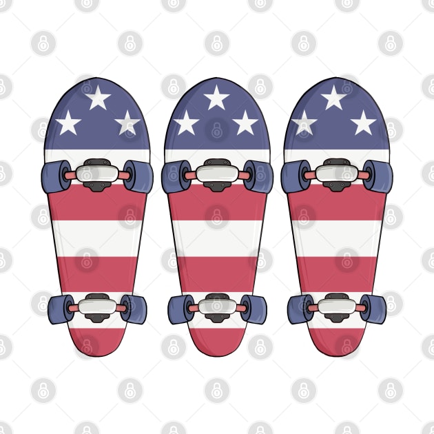 USA Skateboards by DiegoCarvalho