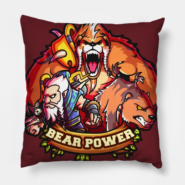 Druid Pillow by Gorilla Captain