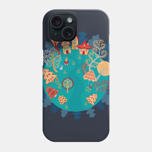 Fairytale Planet Phone Case by Irina Skaska