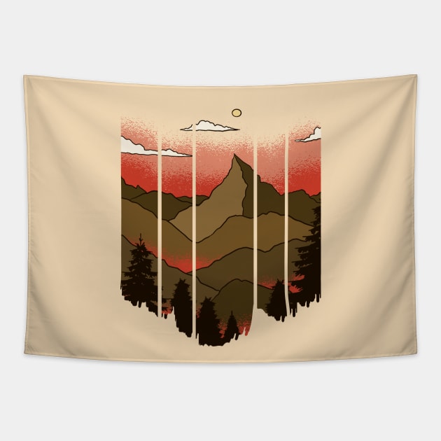 Landscape | Camping | Outdoor | Hiking Tapestry by LR_Collections