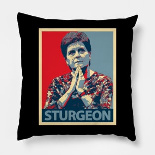 nicola sturgeon hero Pillow