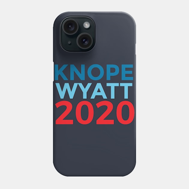 Parks and Recreation - Leslie Knope Benn Wyatt 2020 Phone Case by nerdydesigns