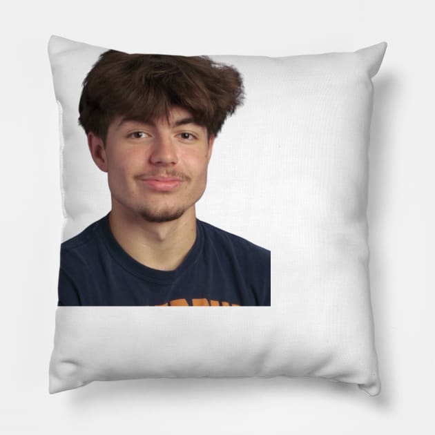 Gent againn Pillow by acoolpiggy