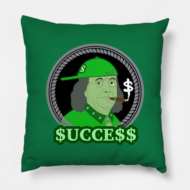SUCCESS Pillow by DRAWGENIUS
