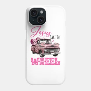 Jesus Take The Wheel Flower Phone Case