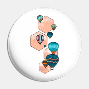 Hot Air Ballon Pin