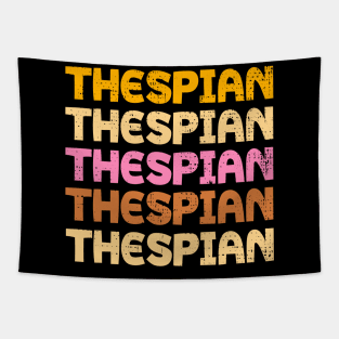 Thespian Vintage Shirt Tapestry