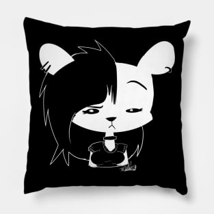 Goth Bear Pillow