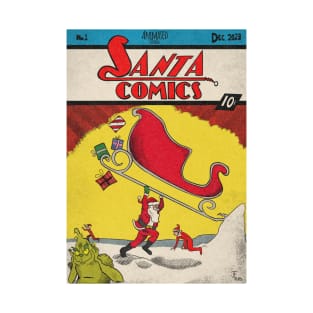 Santa Comics T-Shirt