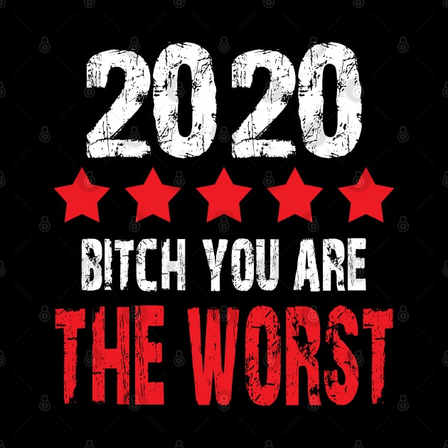 2020 Bitch you're the worst 5 stars rating funny 2020 memes by AbirAbd