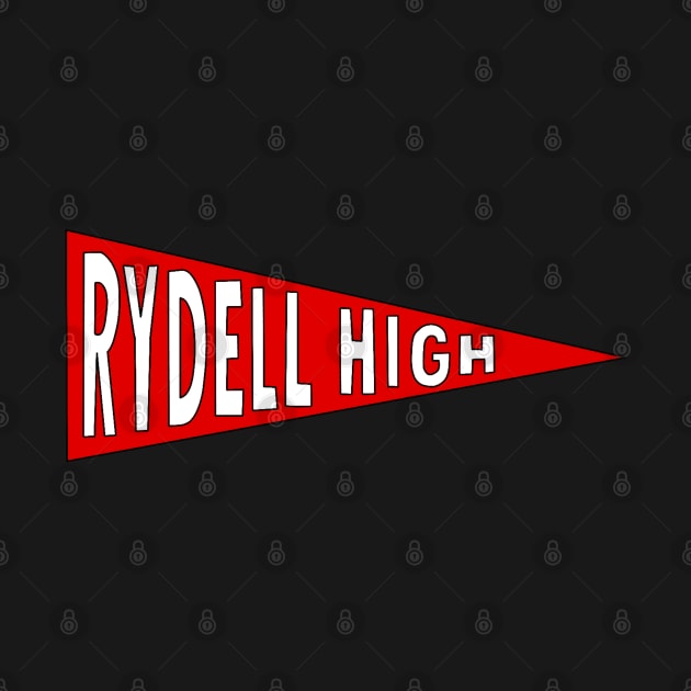 Rydell High Flag by Coach Alainne Designs