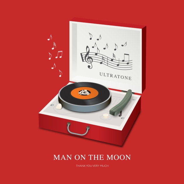 Man on the Moon - Alternative Movie Poster by MoviePosterBoy