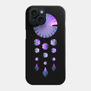 Dream Catcher | Nebula Blue Green Pink Black Phone Case